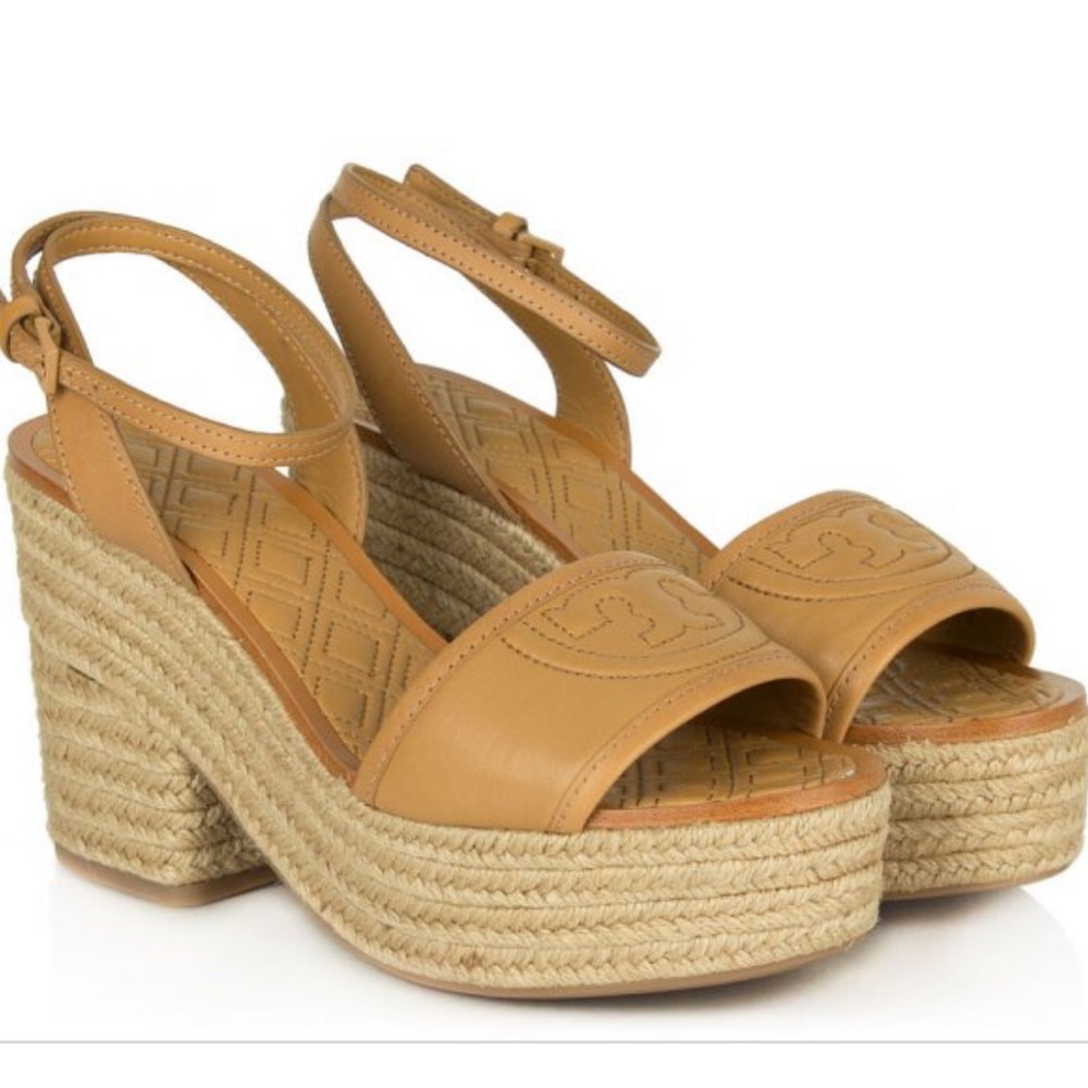 Torchy Burch cork block platforms